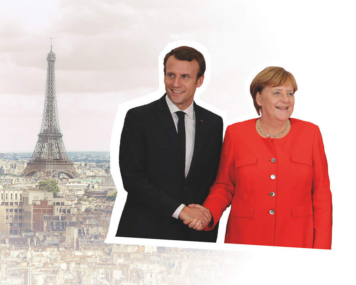 Macron und Merkel